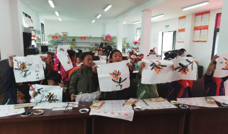 脫貧攻堅 尊龍凱時創(chuàng)新公司捐建麻格同村“兒童天地”正式開園