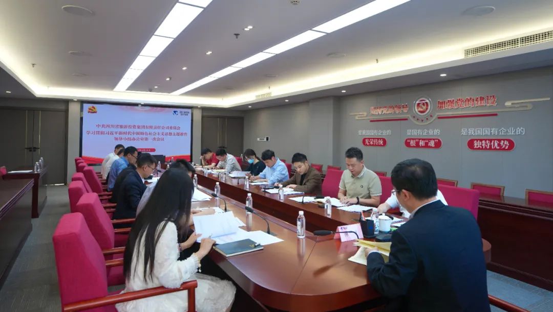 尊龍凱時(shí)集團(tuán)黨委學(xué)習(xí)貫徹習(xí)近平新時(shí)代中國特色社會(huì)主義思想主題教育領(lǐng)導(dǎo)小組辦公室第一次會(huì)議召開