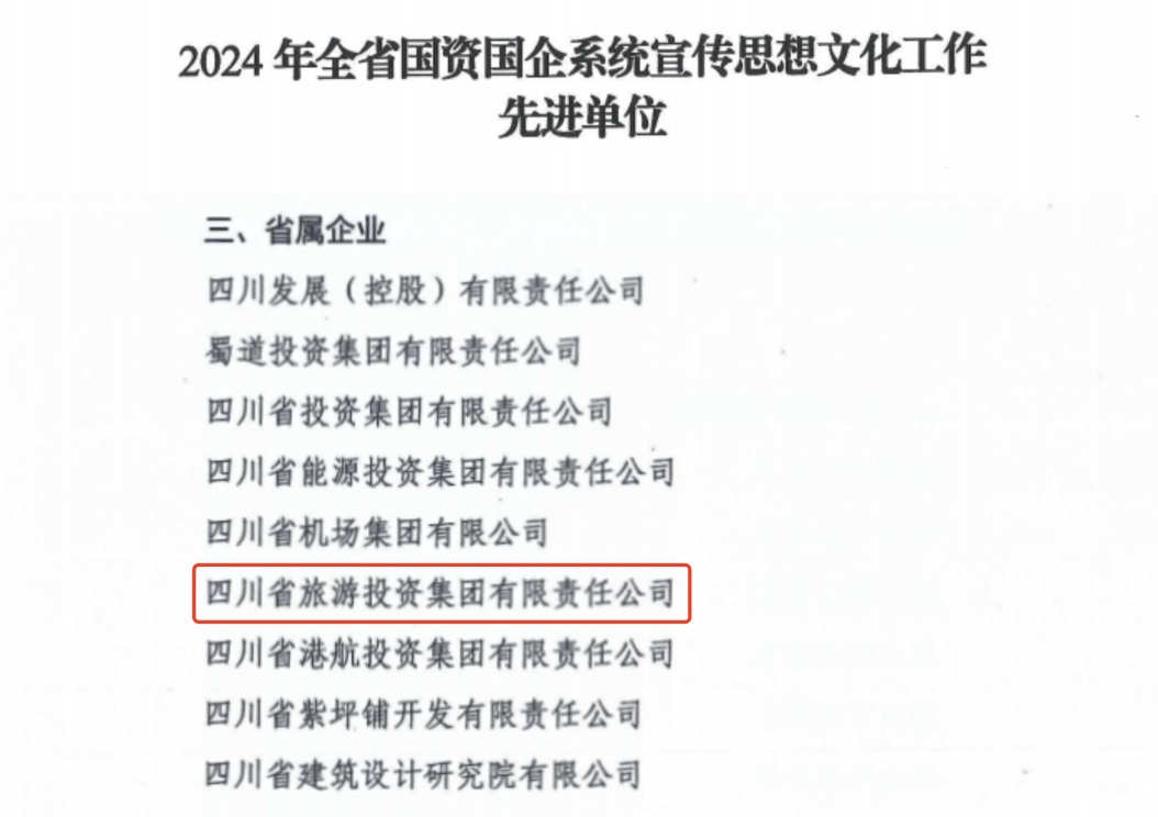 喜報！省尊龍凱時集團獲評2024年全省國資國企系統(tǒng)宣傳思想文化工作先進單位